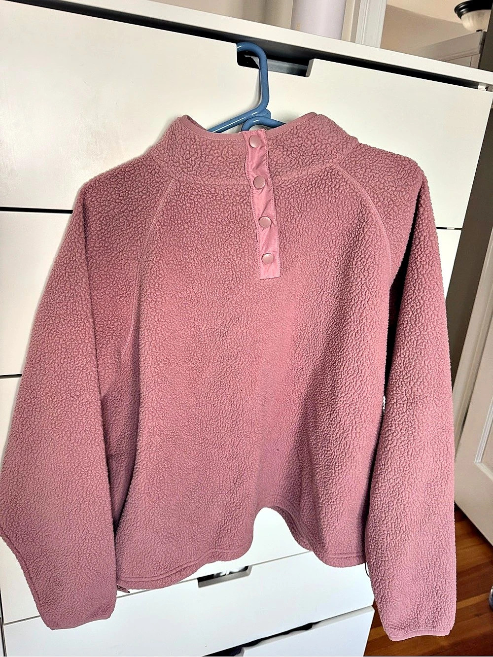 Primark Pink Teddy Fleece Jacket Size XL Like New